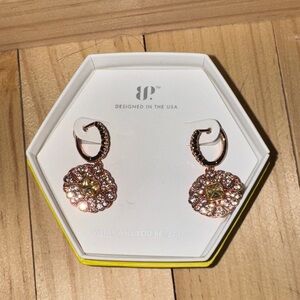 BP Rose Gold Hoop Earrings